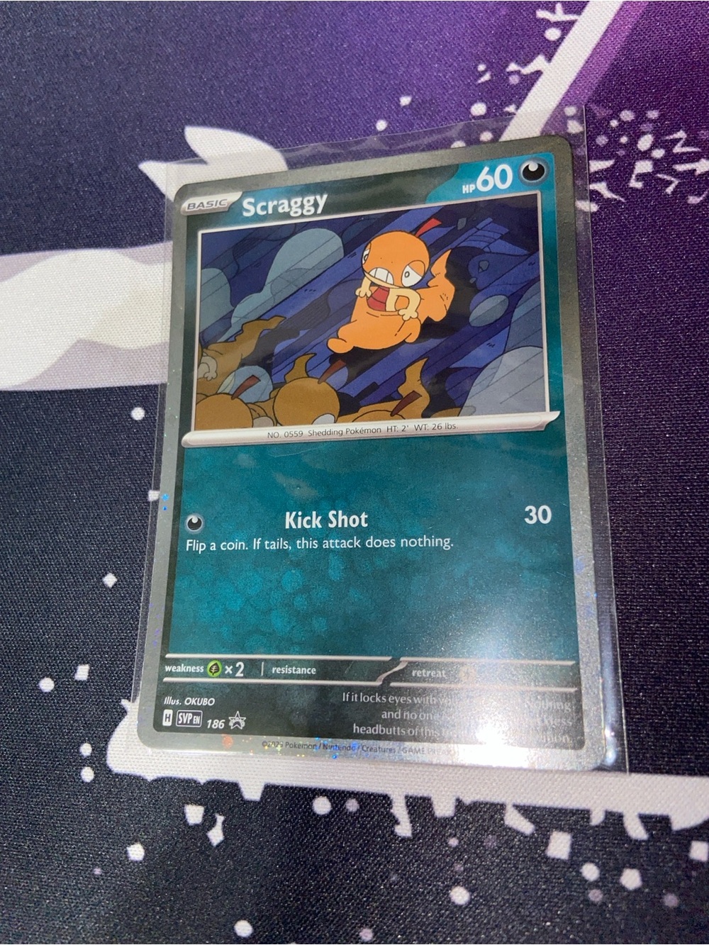 Cosmo holo Scraggy (SVP 186)
